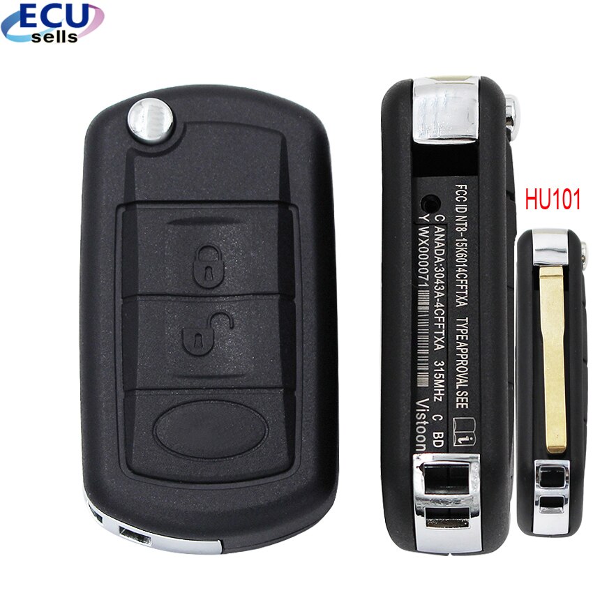 3B Folding Remote Key Fob For Land Rover RANGE ROVER Sport LR3 2006 2007 315MHz / 433mhz