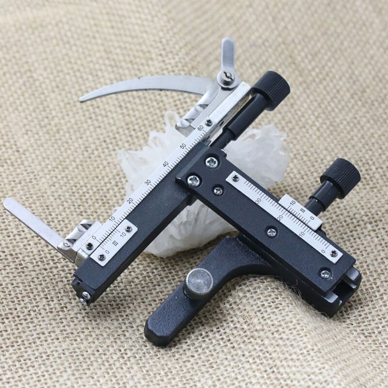 Graduated Microscope Mechanical Stage X-Y Movable Stage with Scale Mechanical Microscope Reticles