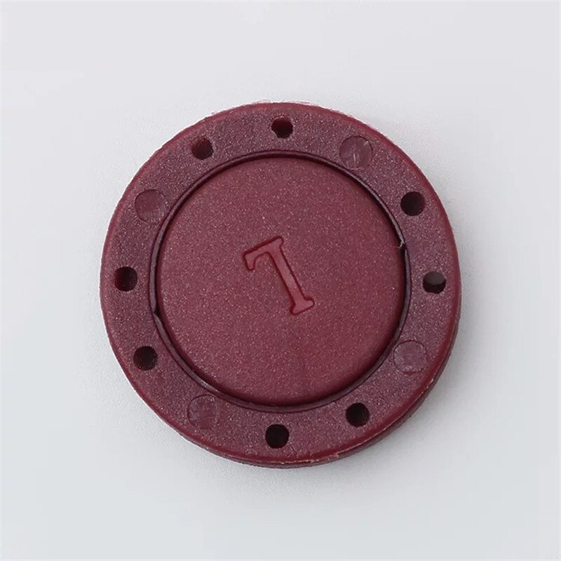Boutons de fixation magnétiques invisibles en PVC, une paire de boutons de fermeture automatiques pour sac de pardessus, accessoires de vêtement, scrapbooking, bricolage