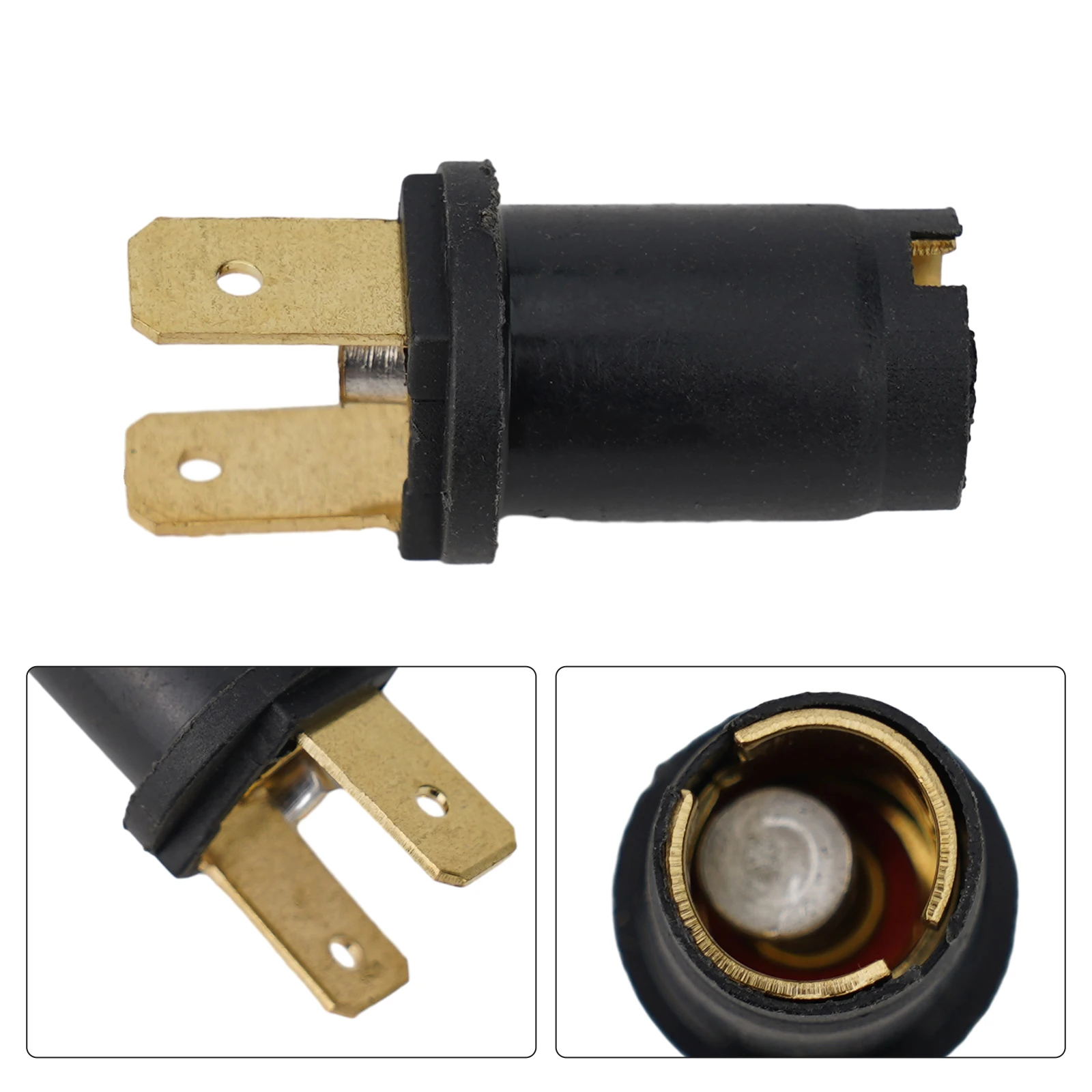 1 pièces douille de phare porte-ampoule Globe porte-ampoule côté porte-ampoule 170790 Pour 6V/12V/24V Ba9s 989/233