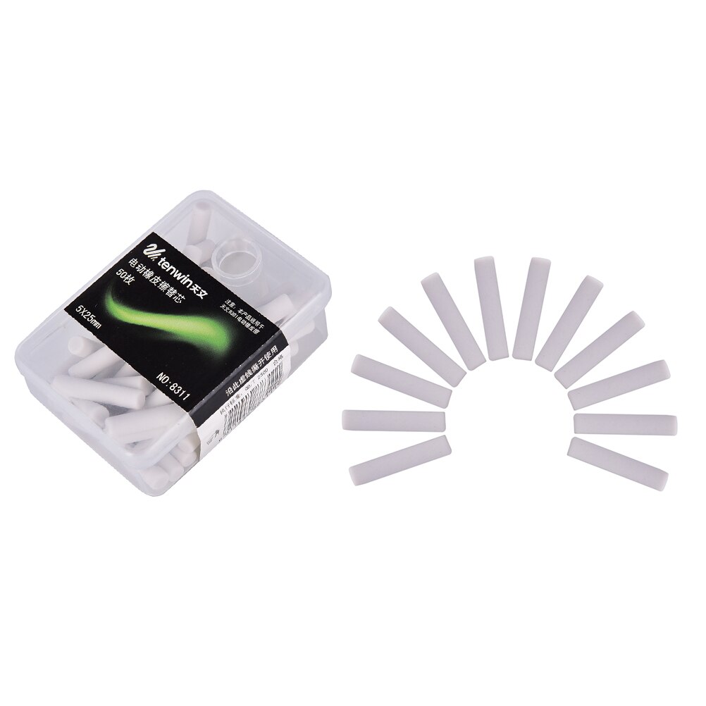 1Pc Cutemini Rubber Elektrische Gum Refill Doos Potlood Gummen Briefpapier Voor Studenten Kids School & Kantoorbenodigdheden