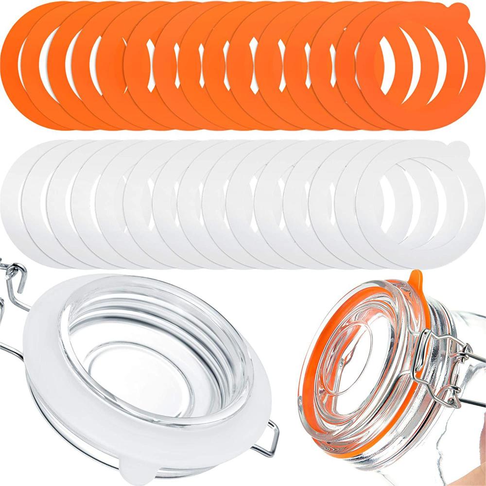 Gummipakninger reserveskiver o-ringer pakninger til mason-krukker gummipakninger ringer silikonpakninger