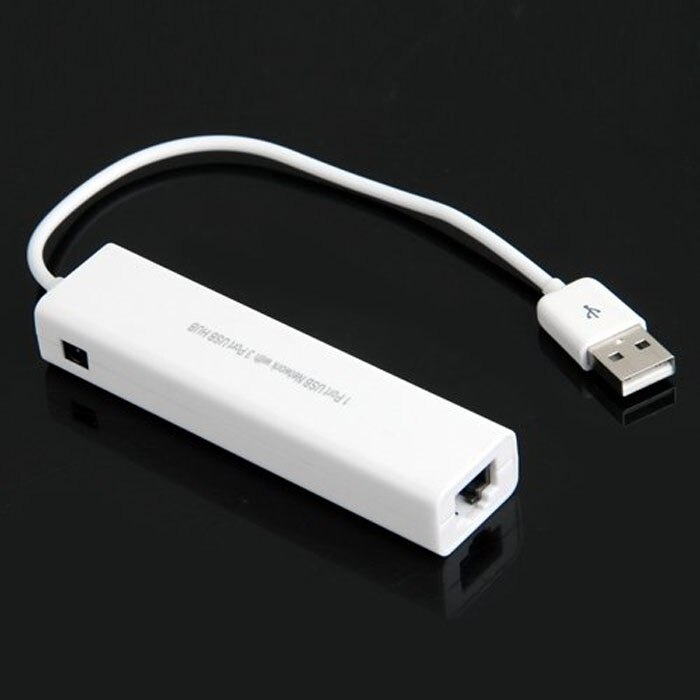 USB to RJ45 Lan Card Ethernet Network Cable+3 Port Hub for Win 8 7 XP Multi Usb Hub Usb Ugreen Computer Accessories#25
