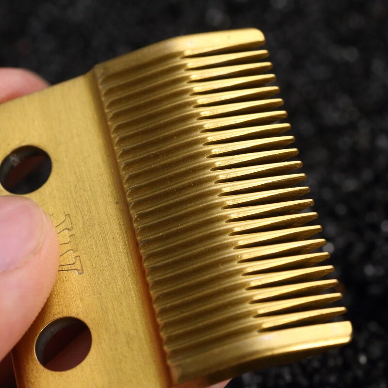 Wmark Professionele Tondeuse Blade Haar Snijmachine Hoge Doos Stalen Accessoires Gouden Met Keramische Blade Voor Draadloze