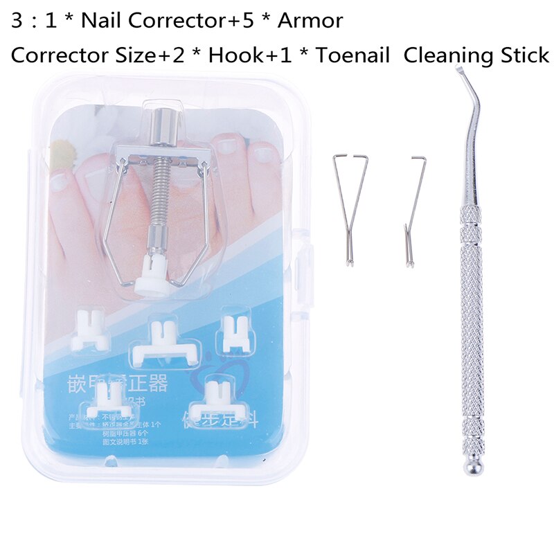 Ingrown Toenail Correction Tool Nail Corrector Tool Kit Toe Paronychia Nail Brace Pedicure Care Tool