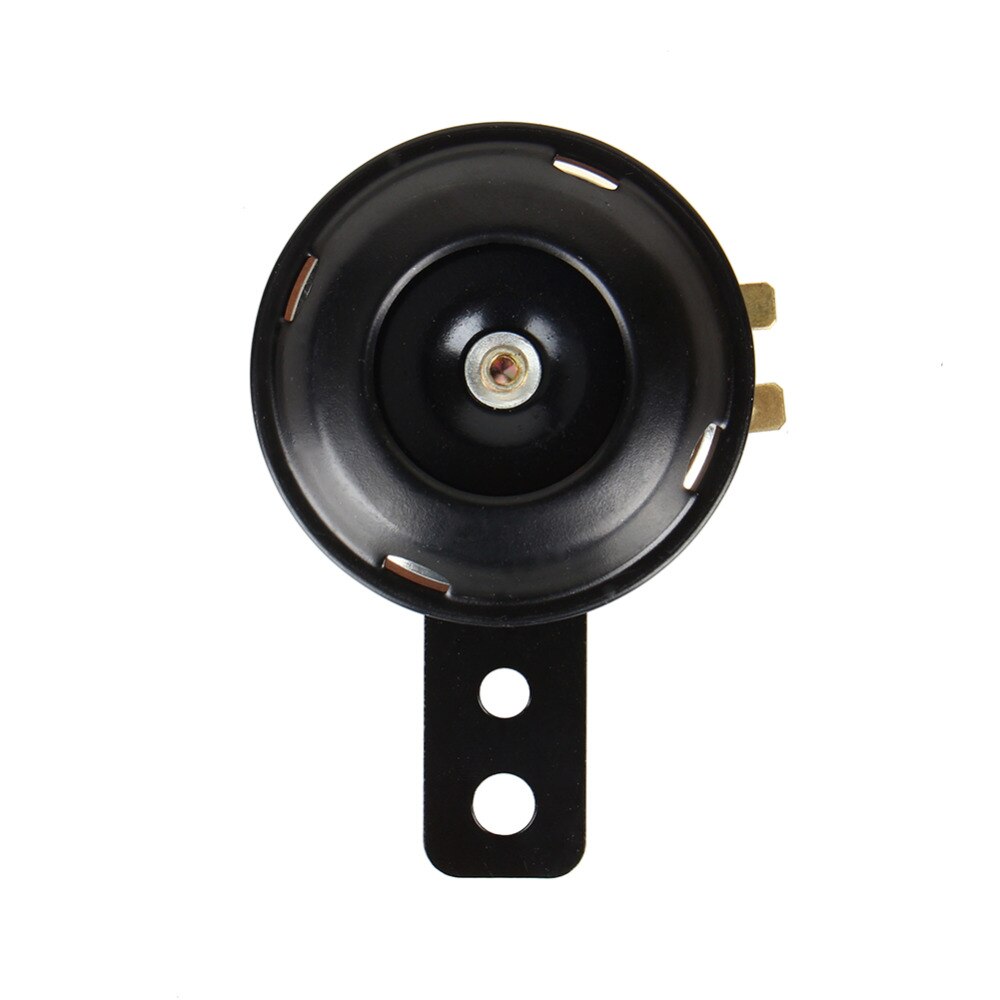 12v Motorcycle Horn Super Loud Motorcycle Horn 105dB Scooter Moped Dirt Bike ATV Motorcycle Air Horns 70mm A24 Black