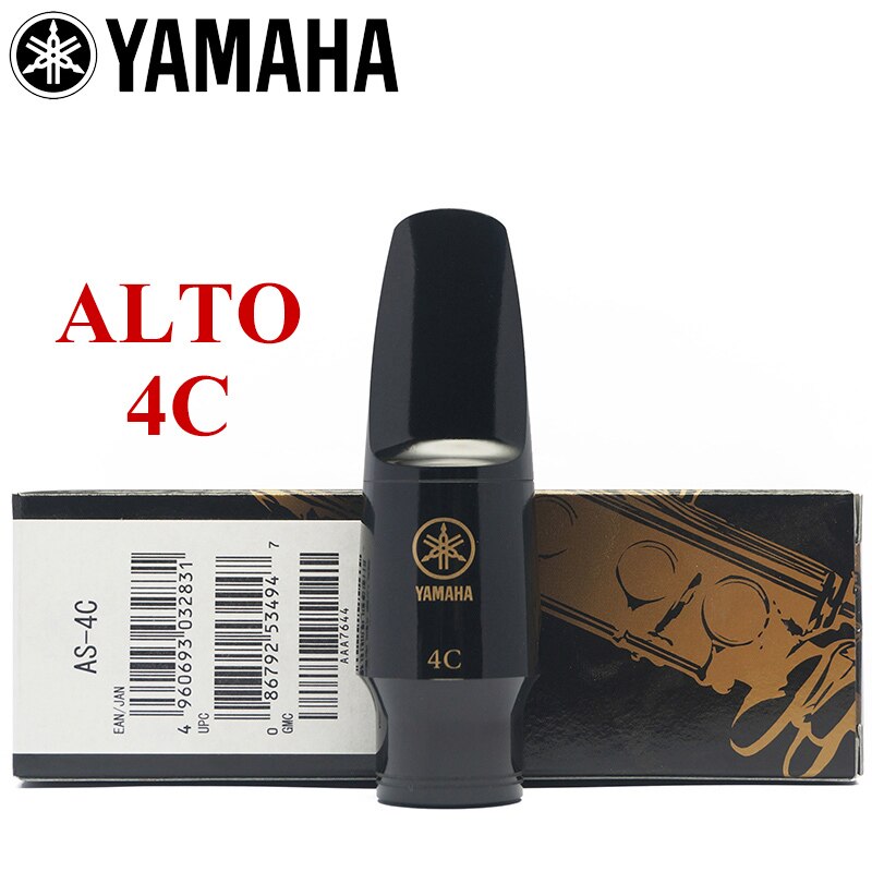 Original YAMAHA hard rubber mouthpiece soprano alto tenor Saxophone clarinet mouthpiece: Alto 4C