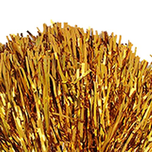 Lgfm-fest kostume sport cheerleader fest favoriserer blomsterbold pom poms guld