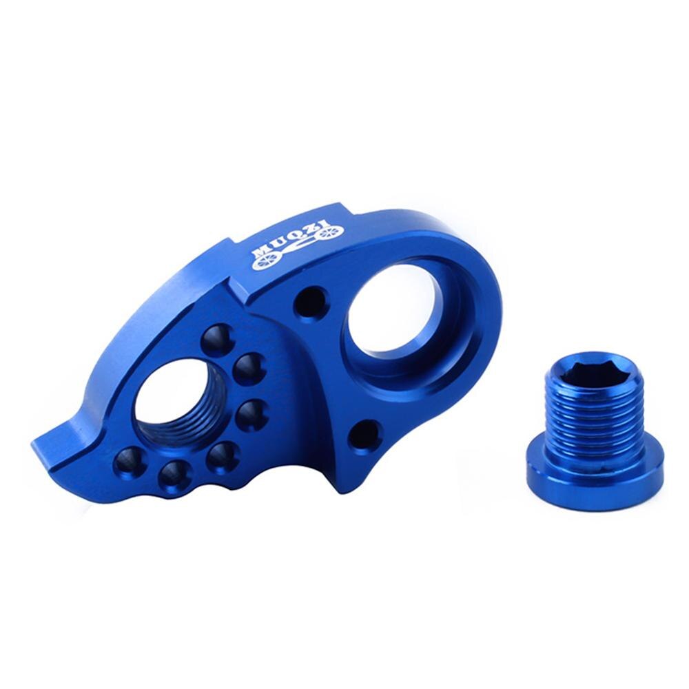 Rear Derailleur Hanger Extender Kit Bike Tail Hook Extension Aluminum Cycling Derailleur Adapter Bicycle Parts 40T 42T 46T: Blue