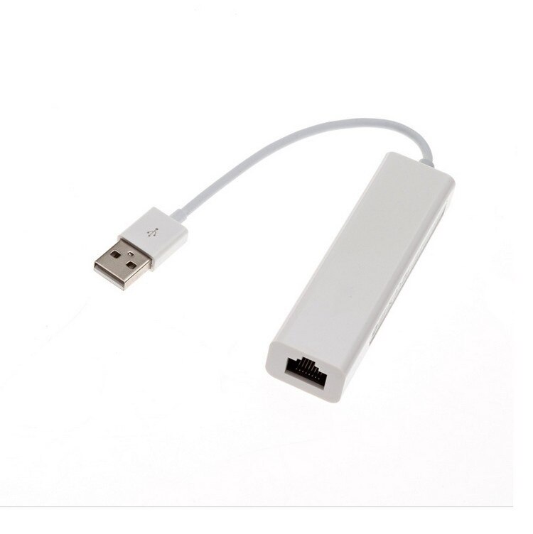 USB Hub para RJ45 tarjeta de red Lan Ethernet de 10/100 Mbps adaptador de Hub USB 2,0 para Mac IOS portátil PC Windows