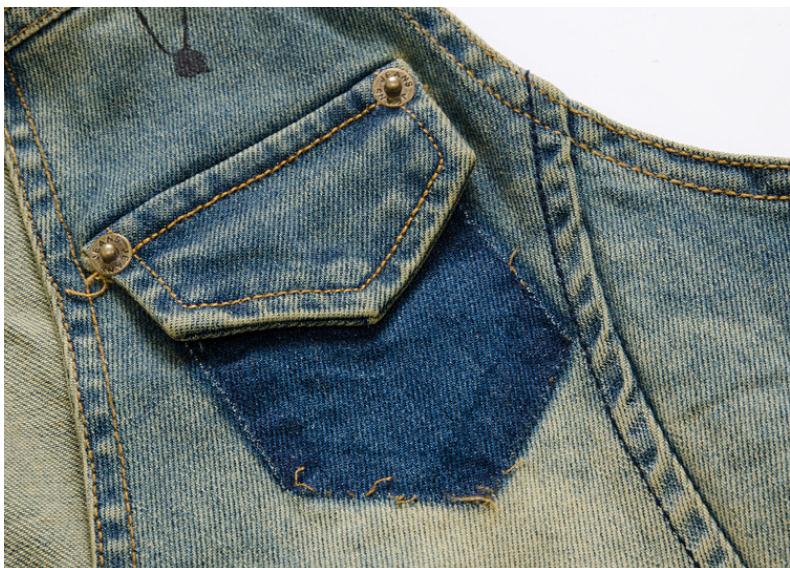 Heren Causale Mouwloze Denim Vest Jassen M/4Xl Mannelijke Jeans Vesten Cowboy Vintage Gaten Grote Maat Vest Jassen Veste homme J2867