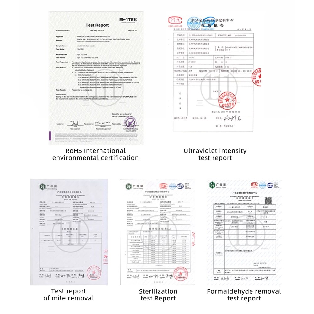 High Ozone &amp; Ozone Free Quartz Ultraviolet Germicidal Lamp Tube Uv Sanitizing Light Tubes Uvc Germicidal Lamp 8W 10W 15W