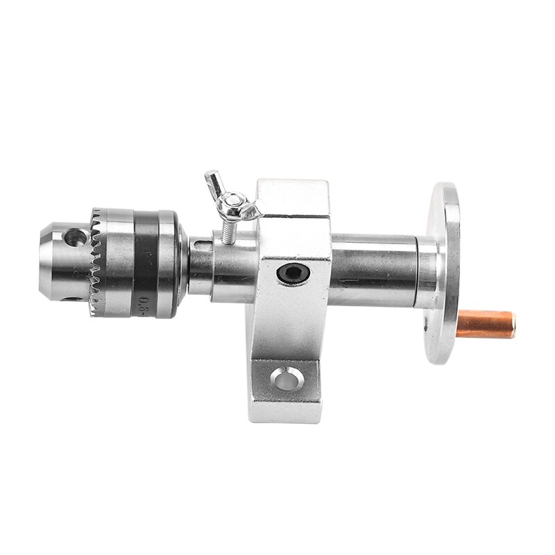 1Pc Live Draaibank Centrum Hoofd Met Chuck Diy Accessoires Voor Mini Draaibank Machine Revolving Draaibank Centre Houtbewerking Tool
