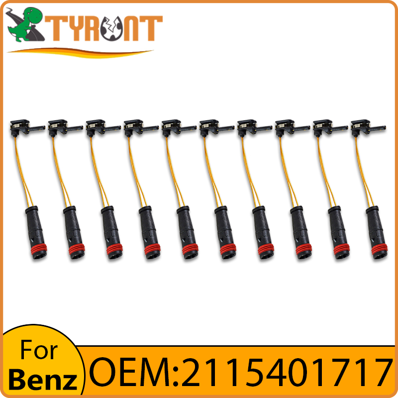 Sensore di usura pastiglie freno TYRNT 2115401717 per Mercedes Benz MAYBACH A200 C200 W203 W212 ABCEGRESSE Classe Linea di induzione freno