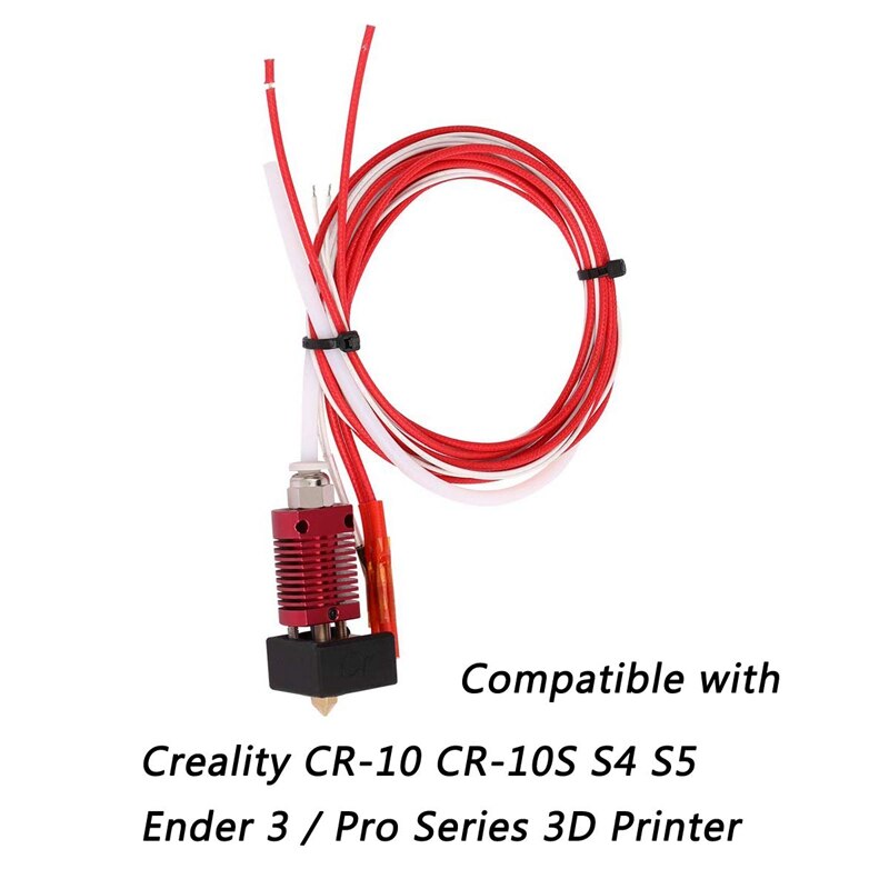 CR-10 S4 S5 Ender 3 / Pro estrusore Hotend della stampante 3D di serie 10 gola del Heatbreak del pacchetto compatibile per Creality CR-10S