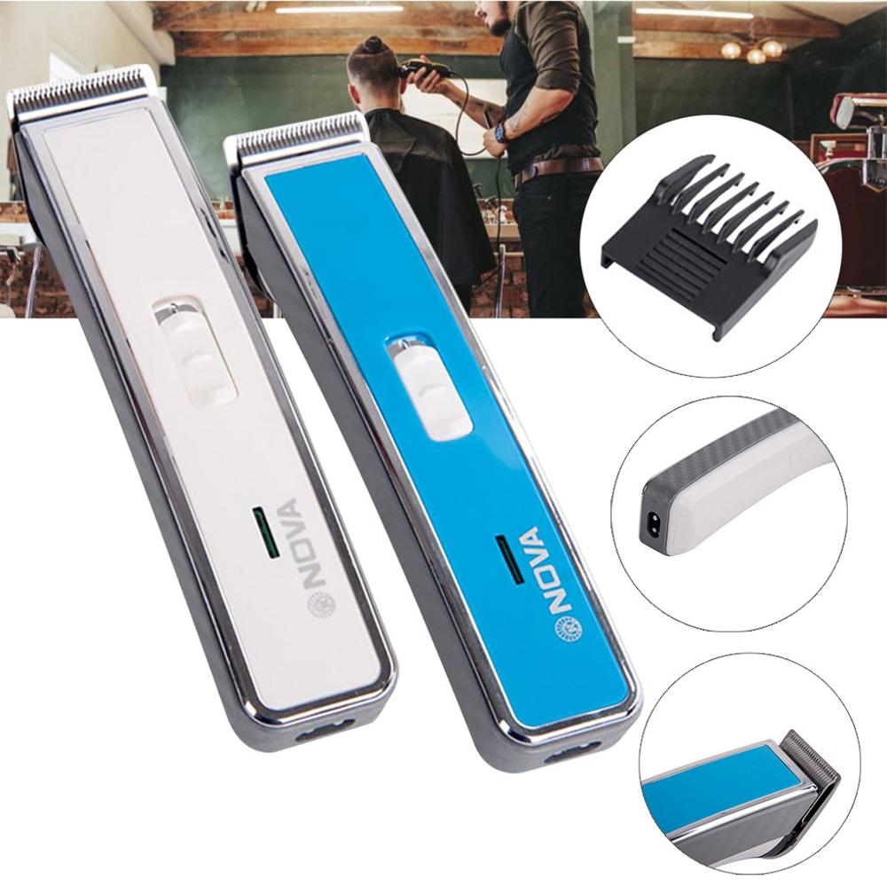 Nova Charged Push-and-cut Hairdresser Home Mini Hairdresser Shaver Hair Clipper Cordless Haircut Adjustable Ceramic Blade