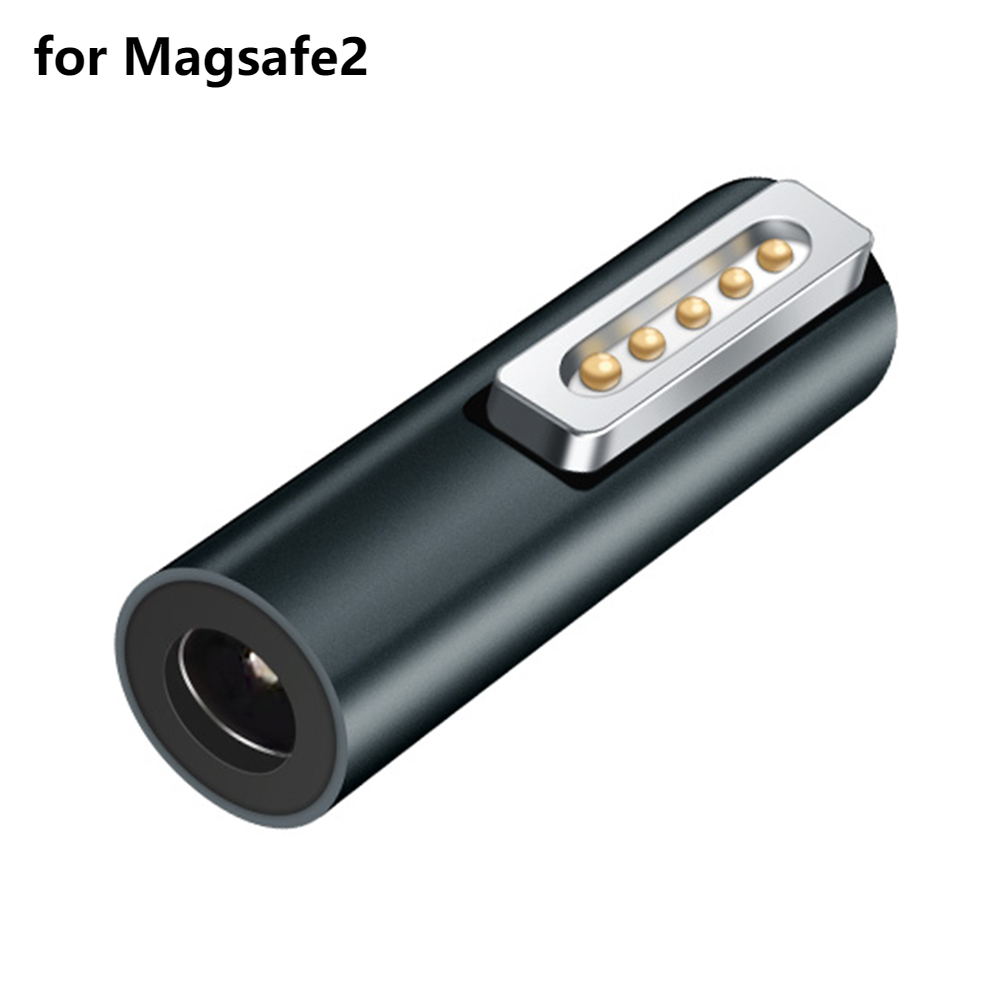 Type C Magnetic USB PD Adapter for Apple Magsafe1 Magsafe 2 MacBook Pro 60W Fast Charging USB C Female Magnet Plug Converter: Blue