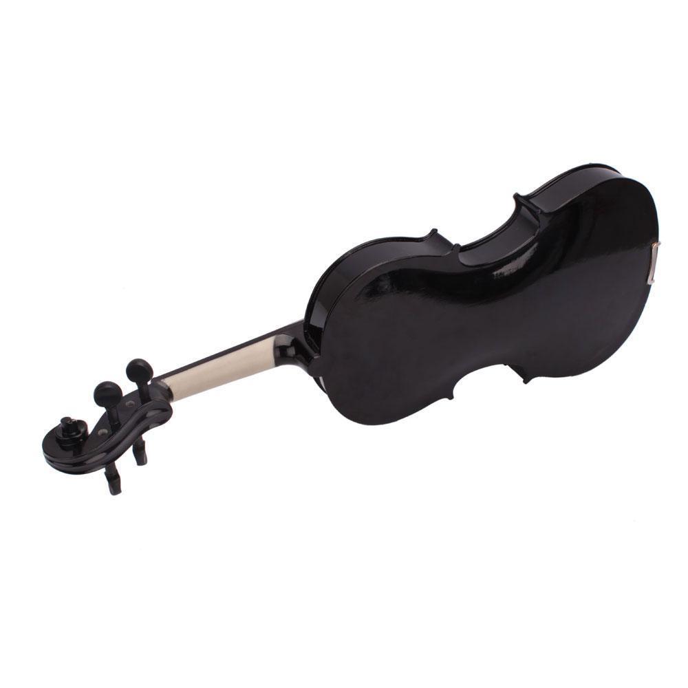 4/4 Full Size Acoustic Violin Fiddle Black with Case Bow Rosin violin