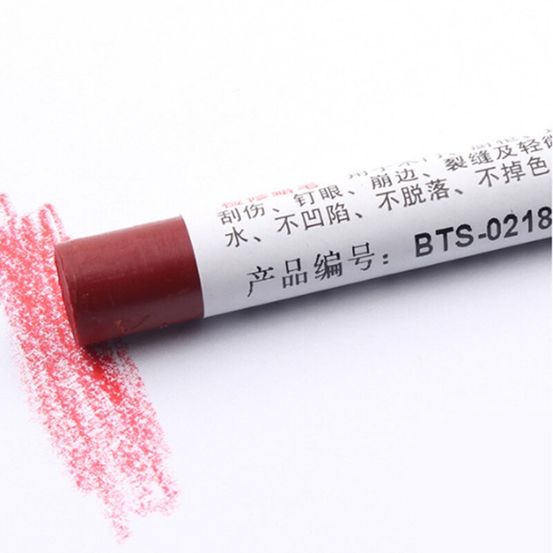 1pc Scratch Repair Pen Wax Wooden Furniture Floor Repair Pens Damaged Scratch Repair Crayons Repair Materials For Home Gadgets: 0218