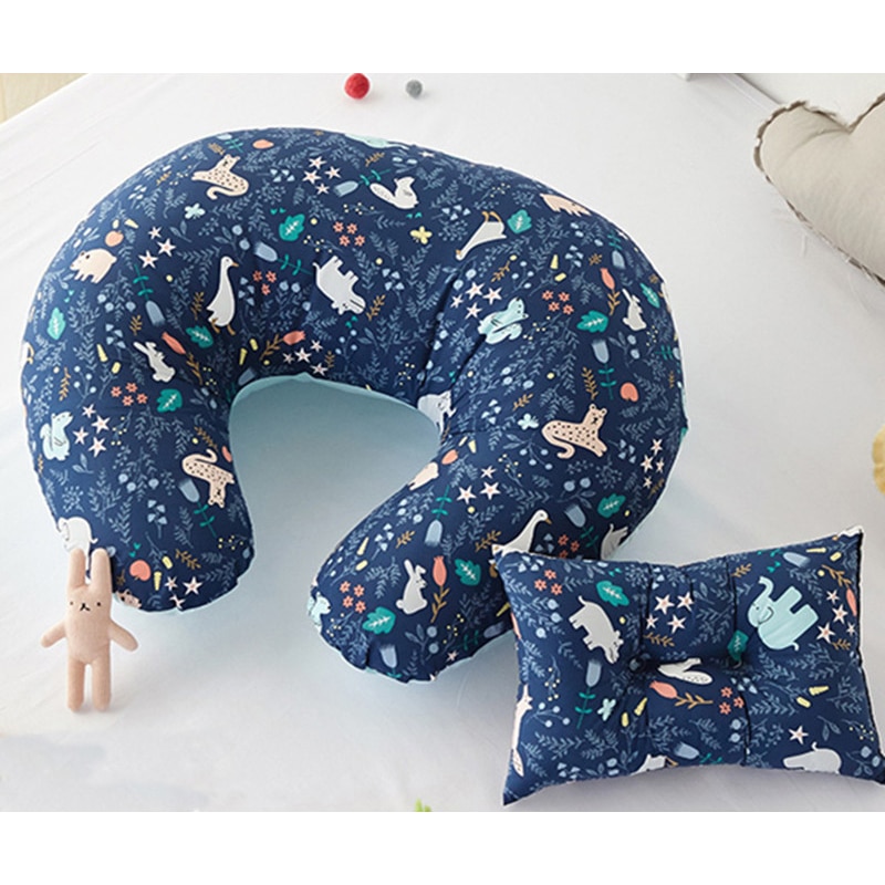Baby kuddar nyfödda baby ammande kuddar moderskap baby u-formad amning kudde spädbarn bomull utfodring baby vård kuddar