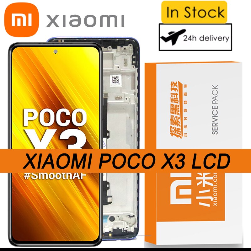 100% Original 6.67 &quot;IPS Display Für Xiaomi POCO X3 LCD Touch Screen Digitizer POCO X3 Pro NFC M2007J20CG Reparatur teile