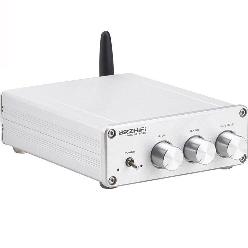 BRZHIFI High Fidelity TPA3250 Fever Amplifier 260W High and Bass Adjustment 8675 Bluetooth 5.0aptx-hd