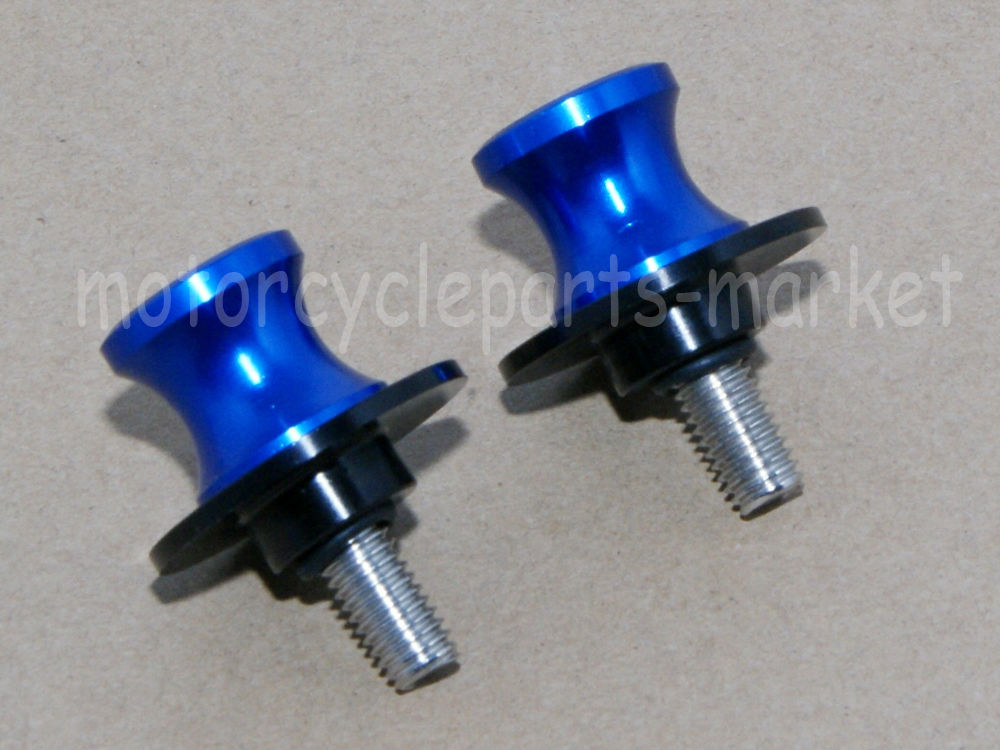 2x8 MM Motorcycle CNC Aluminium Swing Arm Paddocks Stand Spoelen Sliders Spoelen Voor Suzuki GSXR1300 Hayabusa 1999- TL1000S