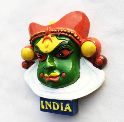 Cute India 3D Fridge Magnet Tourist Souvenirs Refrigerator Magnetic Stickers Home Decor