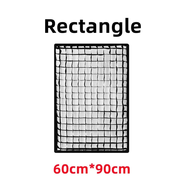 Honeycomb Grid For Octagon Square Rectangle Hexadecagon Deep Softbox 30* 40 50*70 55 60 65 80 22*90 95 80*120 140 35*160cm: Gold