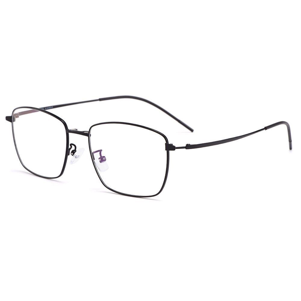 Gmei Optical Men cuadrado ultraligero titanio montura de aleación para gafas polarizadas Clip en gafas de sol mujeres gafas Opticas