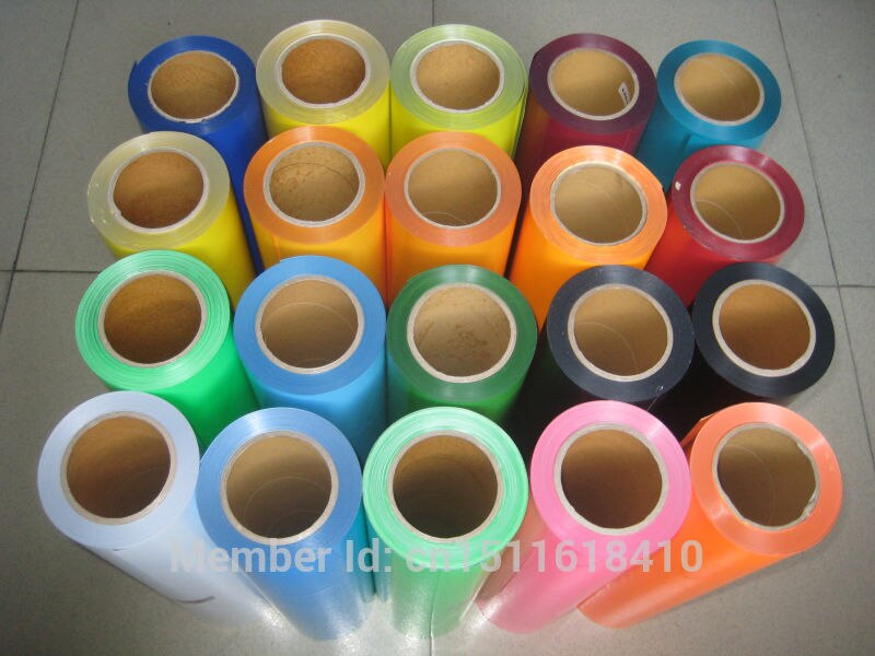 CDU-33 sun yellow seven color SALES PU Heat Transfer Vinyl for T shirts size: 50*100cm