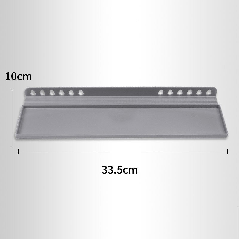 Detachable Easel Tray Shelf Sketch Rack Folding Storage Tray Plastic Replacement For Artists Painting Tools Art Set Art Supplies: silver