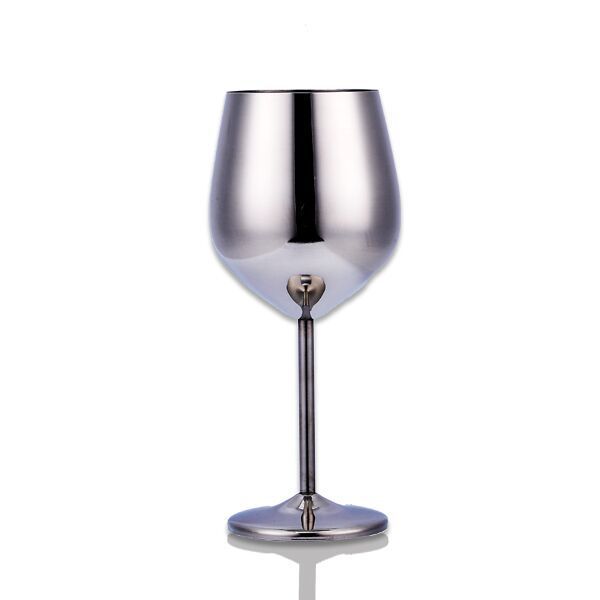 304 Roestvrij Staal Beker Cup Geschikt Voor Wijn, Champagne, Cocktial, Martini, Drankjes, Drank: Blauw