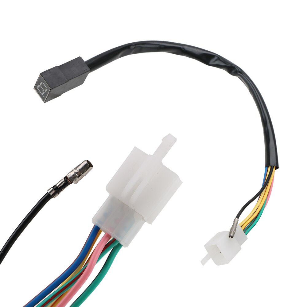 LEEPEE Gear Indicator Motorcycle Exterior Universal 5 Gears LED Display Motorcycle Shift Lever Sensor