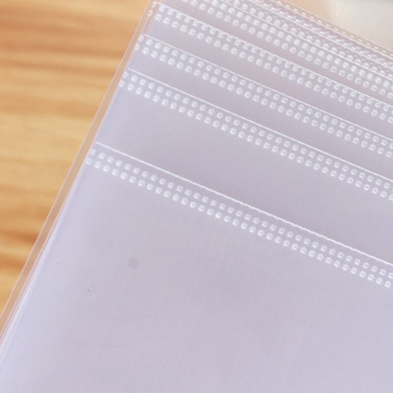10PCS 16K 32K Transparent Book Cover Student Textbook Folder Film A4 Self Adhesive Waterproof Plastic Wrapping Paper Office Supp