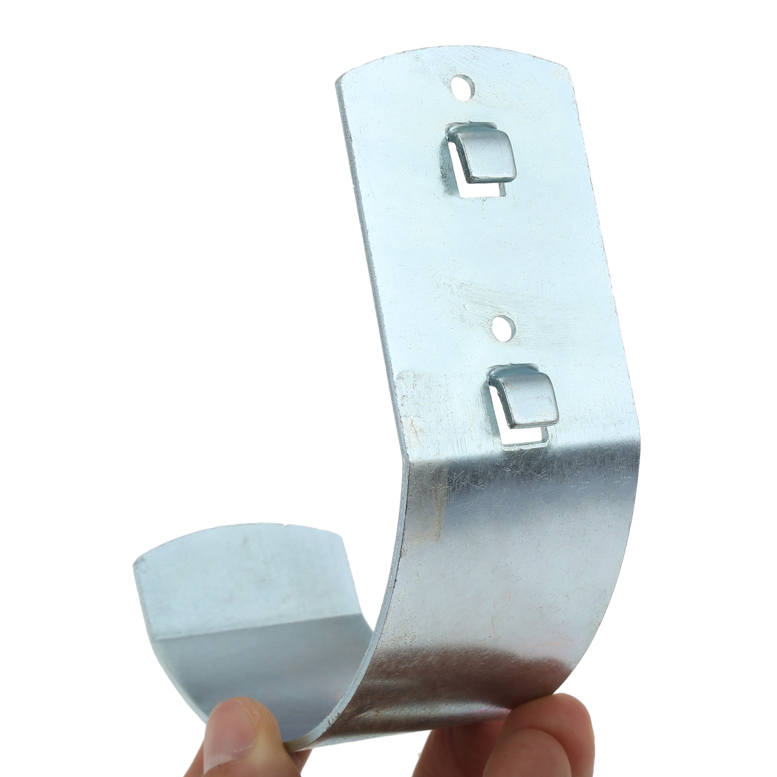 DRELD Strumento Gancio per appendere Espositore in metallo Negozio in metallo Buoni ganci per scaffali Strumento per piastra con foro quadrato Strumenti per la conservazione della cucina domestica: Kaki scuro