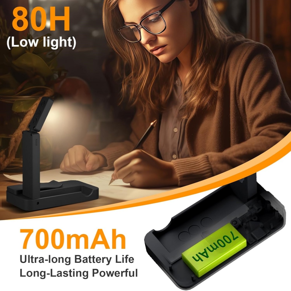 Usb Aufladen Lesezeichen Leselampe Mini Leselampen Lernen Clip Lichter Kleine Falten Buch Licht Tragbare Lesen Nachtlicht
