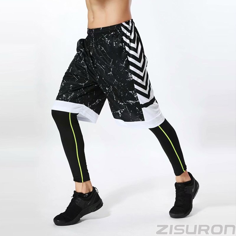 Men Basketball Shorts Sports Running shorts Fitness Quick dry Jogging Active Athletic performance workout shorts with pocket