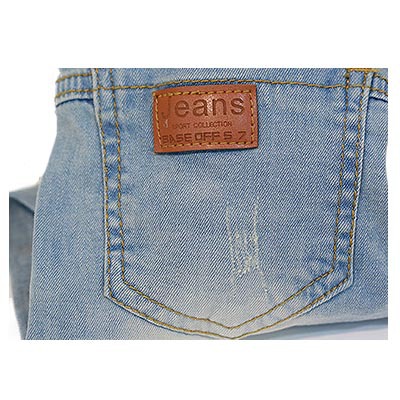 Pantalones vaqueros suaves de color claro de estilo novedoso para niños, pantalones vaqueros de para primavera y otoño para niños de 3 a 13 años B135