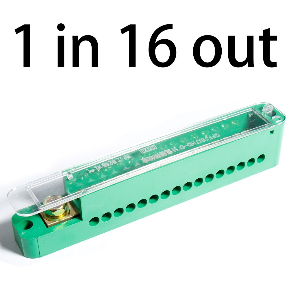 Wire Row Terminal Block Copper wiring Ground Elect... – Grandado