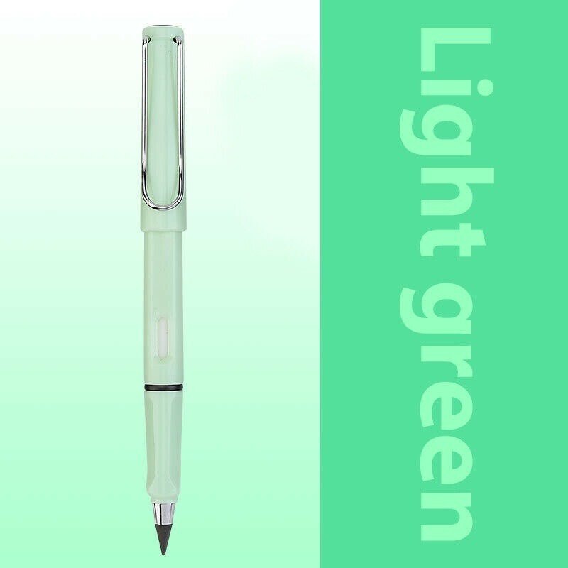 Lápiz eterno sin afilar, nueva tecnología, escritura ilimitada, sin tinta, pintura de bocetos mágicos, lápiz sin plomo: Light Blue