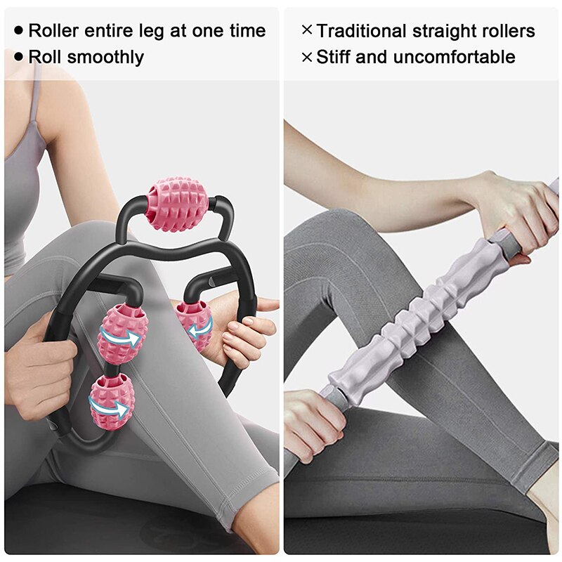 Appareil de Massage en mousse pour les mollets, les jambes, les bras, le cou, pour soulager les douleurs musculaires