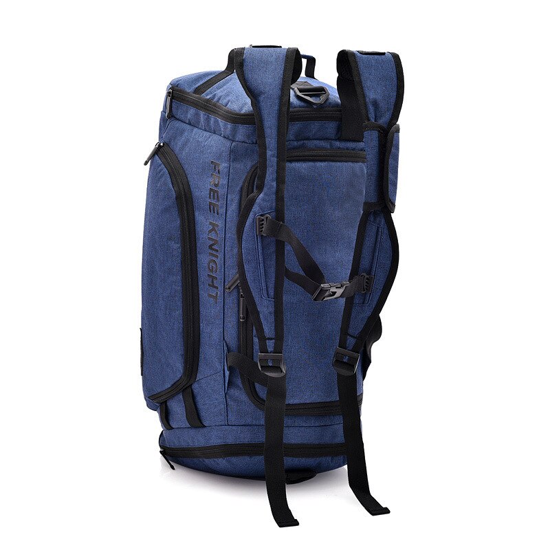 Mannen Reizen Canvas Tas Bagage Plunjezakken Grote Capaciteit Shopping Rugzak Canvas Casual Plunjezak Jkm09