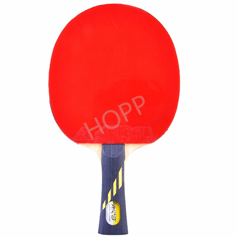 Yinhe 9-Ster Racket Galaxy Hout + Carbon Off + + Pips-In Rubber Tafeltennis Rackets Ping Pong bat: 9-star Long handle