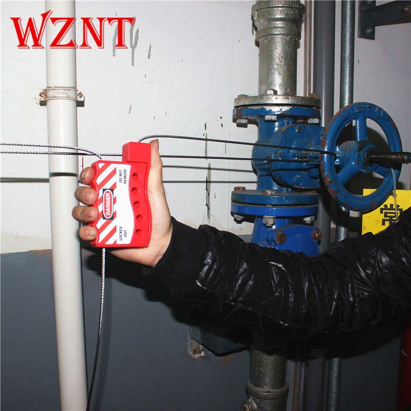 adjustable Cable Lockout multiple lockout,Multipurpose Cable Lockout ,Gate Valves Cable Lockout
