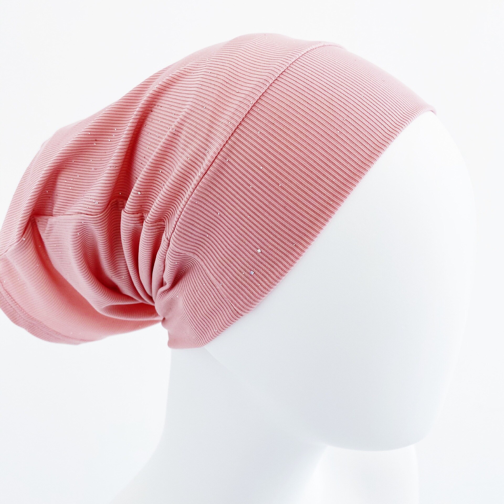 Ribbad inner hijab kepsar för kvinnor muslimsk rör keps elastisk islamisk underscarf motorhuv hatt huvudskydd huvudband turban: 2