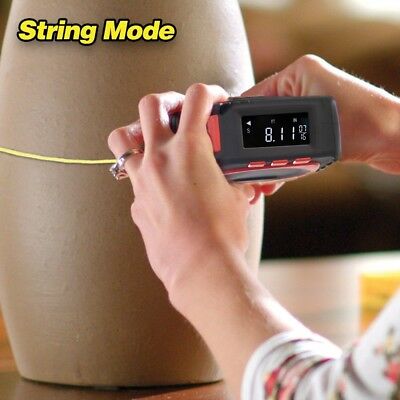 3-in-1 Digital Tape Measure String Mode Sonic Mode Roller Mode Measuring Tools Measure King