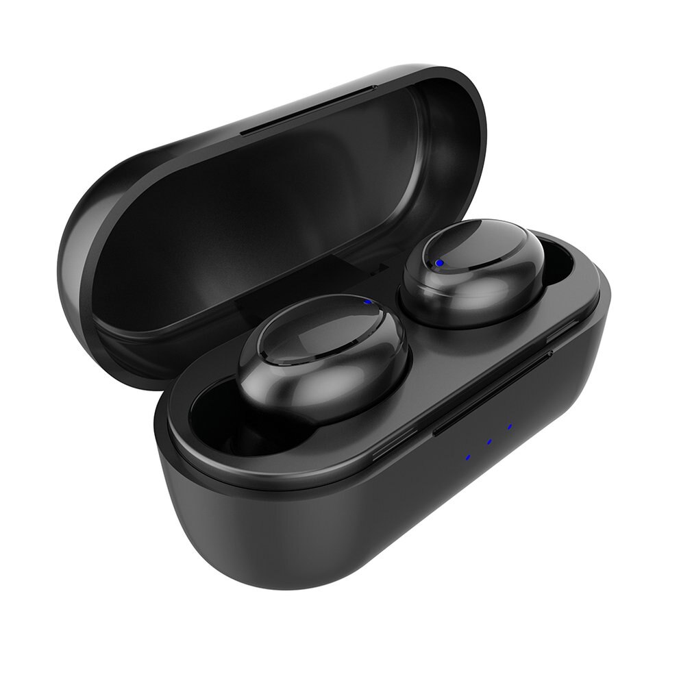 V2 Wireless 5.0 headphones mini Earphones HIFI Headset Earbuds Case Android IOS long transmission distance