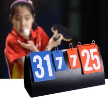 Flip Multi-function Sports Children&#39;s Score Football Field Interaction Board Points Card Scorer Scoring Rack