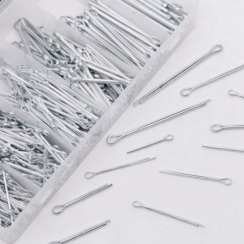 555Pcs Cotter Pin Clip Key Fastner Fitting Assortm... – Vicedeal